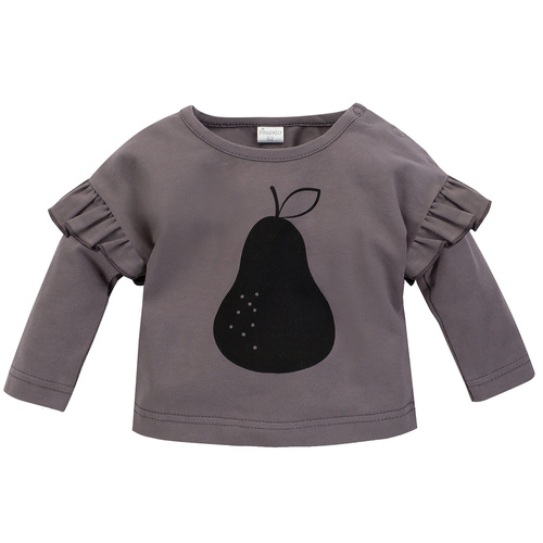 Tres Bien Pinokio Bluzka z nadrukiem - grafit