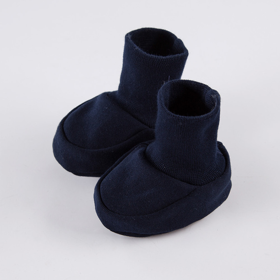 Good Day Eevi Buciki niemowlęce 3-pak - granatowy/zielony/beżowy