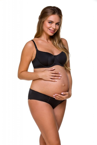 1381 biustonosz do karmienia Lupoline - czarny