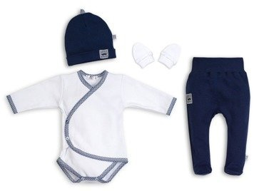 0419C Little Gentleman Komplet niemowlęcy 4-częściowy Marija