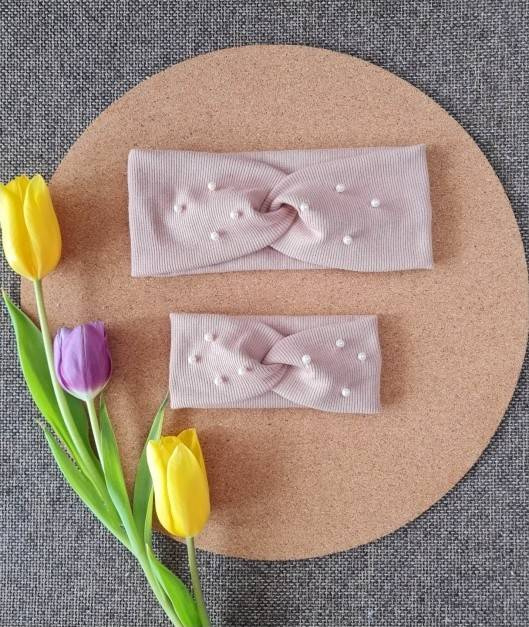 Marija Opaska dla dziewczynki 16DB - beżowy