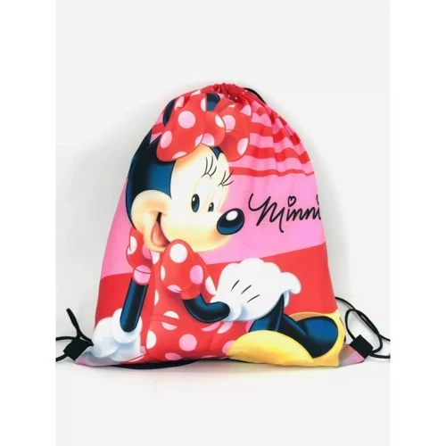 Myszka Mini 1 W24 Worek do szkoły na buty Setino czerwony