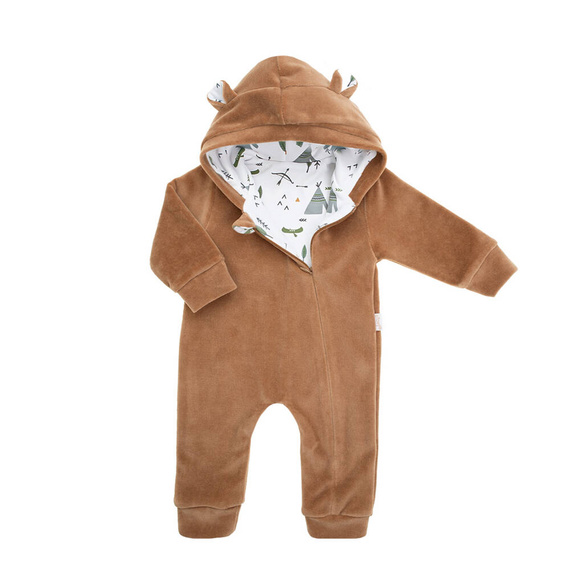 141294 Nicol Pajacyk welurowy z podszewką