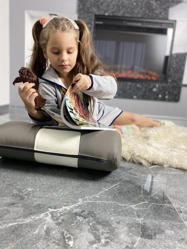 374 / 375 Desiree Szlafrok dziecięcy - szary