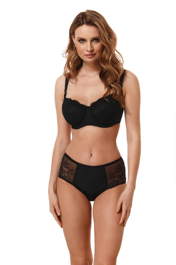 MM54 Biustonosz do karmienia Kostar- czarny