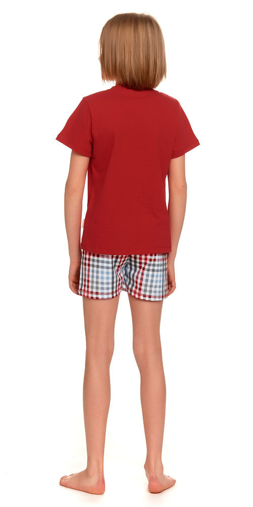 Piżama dziecięca 4432 Unisex Doctor Nap - red