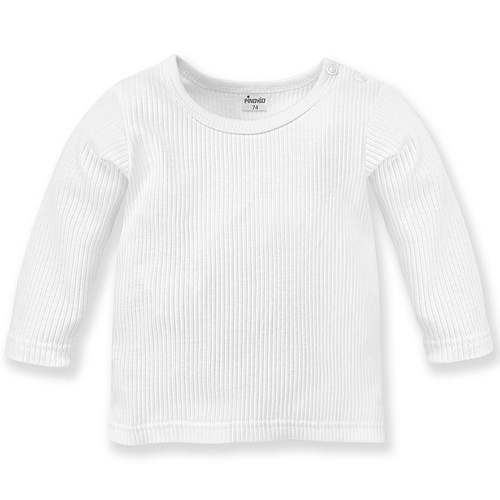 Lovely Day Pinokio Podkoszulka z długim rękawem prążkowana - biały