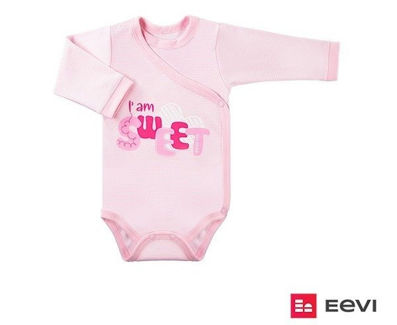 Body rozpinane "HAPPY BABY" Ewa Klucze- beżowe