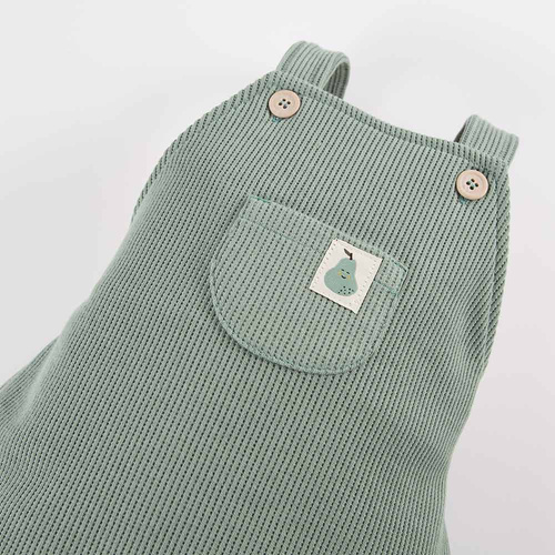 Pearfect  Eevi Ogrodniczki niemowlęce - zielony