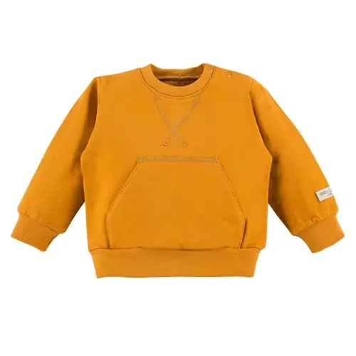 "SIMPLY COMFY" Ewa KluczeBluza dresowa Kangurek - miodowy
