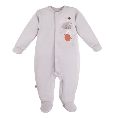 Mellow Ewa Klucze Pajac dla dziewczynki - szary