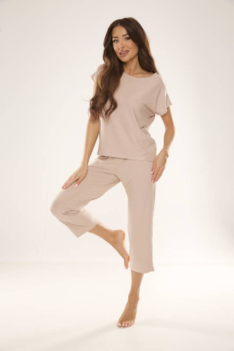 696 Freya Piżama Damska Forex - piaskowy