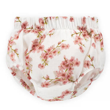 Summer Mood Pinokio Bloomersy - ecru kwiaty 