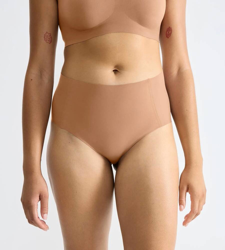 Zero Feel 2.0 High Waist Figi Damskie Sloggi - nostalgic brown