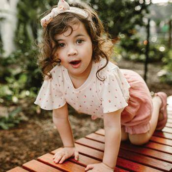 Strawberry & Love Eevi Bluzka z krótkim rękawem