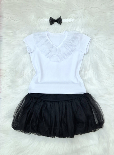 Gracja Spódniczka tiulowa Bambarillo czarny