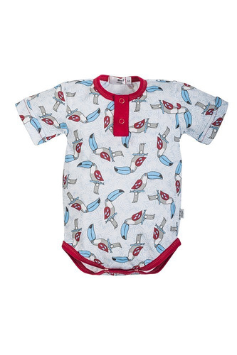 241PA Bandito boy Parrot Body Polo z krótkim rękawem Marija - papuga