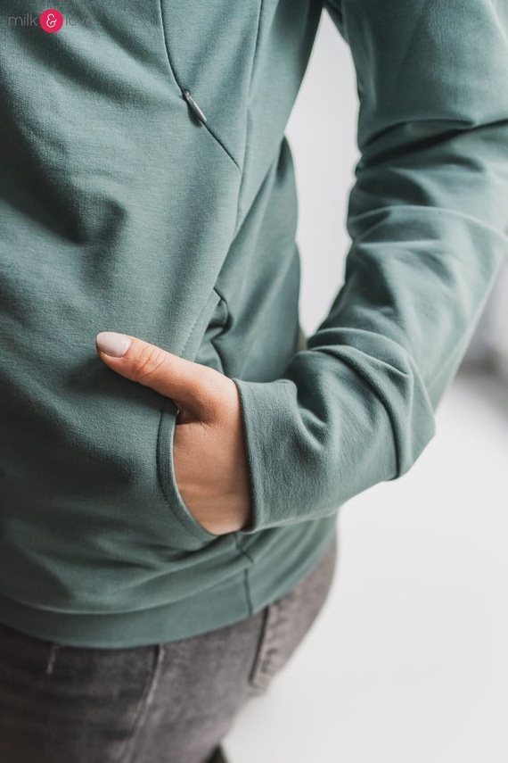 Milk Please Milk&Love bluza do karmienia miętowy