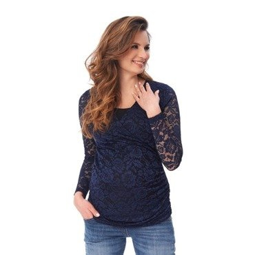 Pias bluzka ciążowa 9Fashion ciemny granat