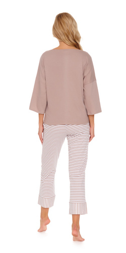 5119 Piżama Damska Doctor Nap - beige