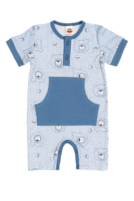 Rampers, pajacyk letni "TEDDY SMILE" Makoma