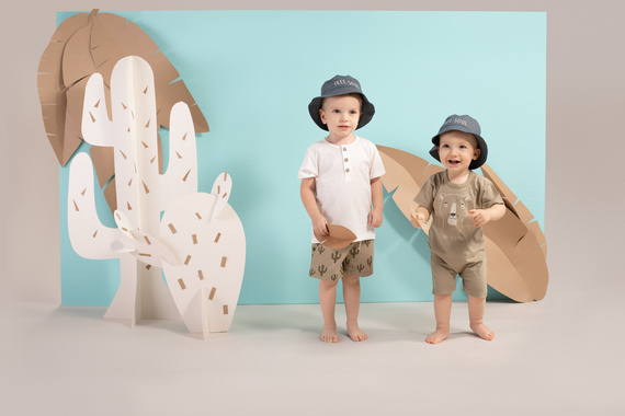 Free Soul Pinokio Krótkie spodenki - zielony druk