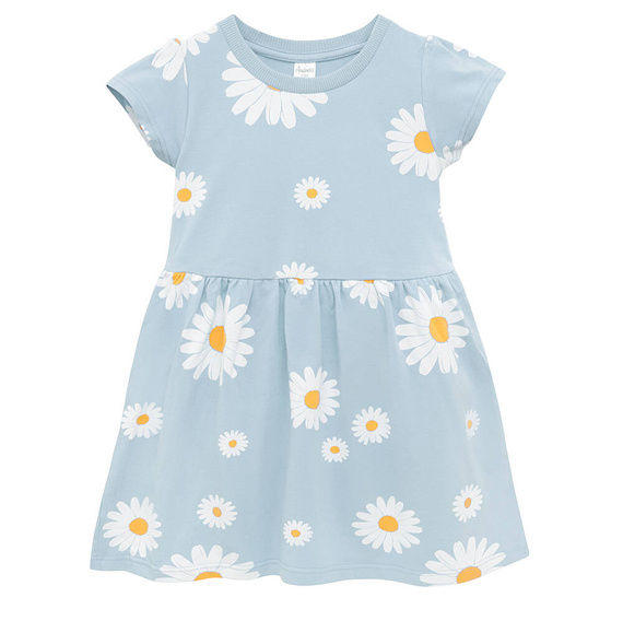 Daisy Pinokio Sukienka w kwiatki - niebieski