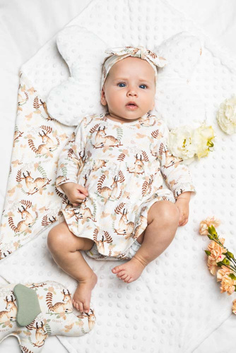 Sukienko-body 187160 Bibi Nicol - kremowy