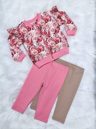 Rozalia Bambarillo legginsy różowy