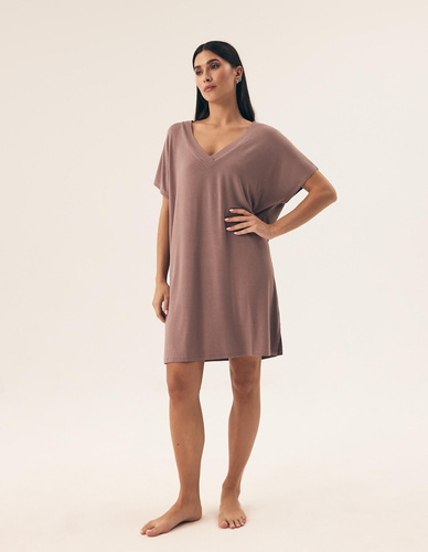 42710 Noves Koszula nocna Henderson - brązowy