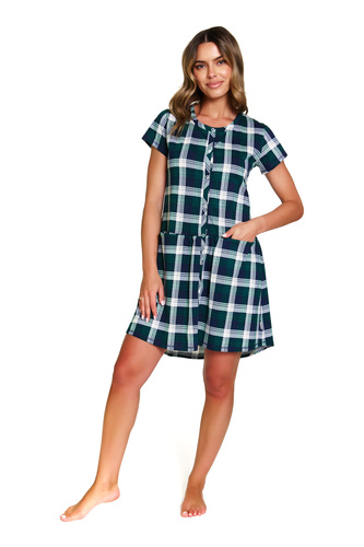 Koszula Nocna 9444 Doctor Nap - emerald