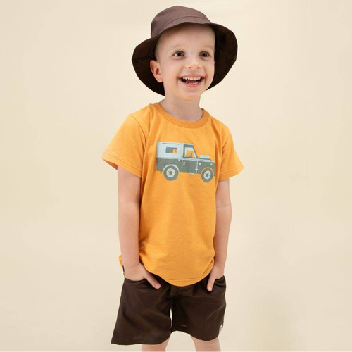 Safari Pinokio Koszulka z nadrukiem - pomarańczowy