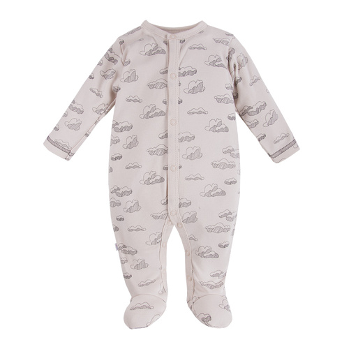 Balloons Eevi Pajac ze stópkami - beż druk