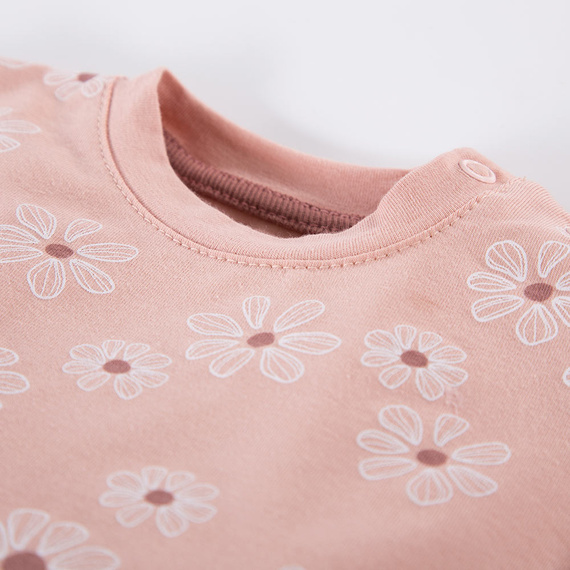 Daisy Eevi T-shirt dla dziewczynki - jasny róż