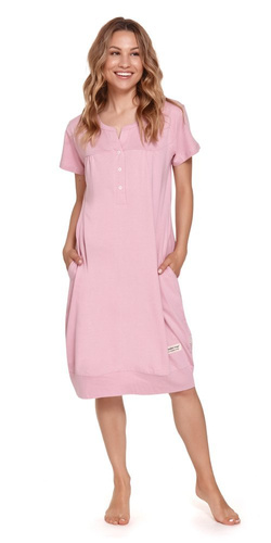 Koszula Nocna 4348 Doctor Nap - papaya