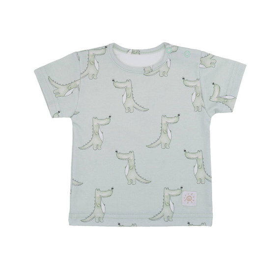 Krokodyle Koszulka letnia T-shirt Martex miętowy 
