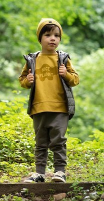 Teo Pinokio Bluzka dla chłopca - curry