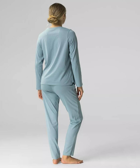 NLP-479 Piżama Damska Atlantic- stalowy niebieski