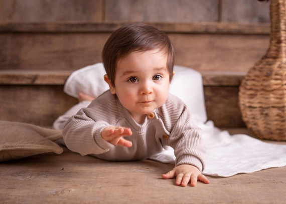 Pure Koala Bluza z długim rękawem - beżowa