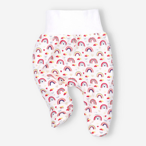 ABK-0019/TEC Tęcza Komplet niemowlęcy z bawełny organicznej Nini