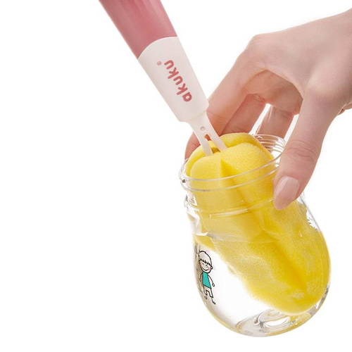 ALA0512 Szczotka silikonowa z wymienną końcówką Akuku