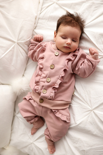 "Girl Blush" Makoma Dres niemowlęcy różowy