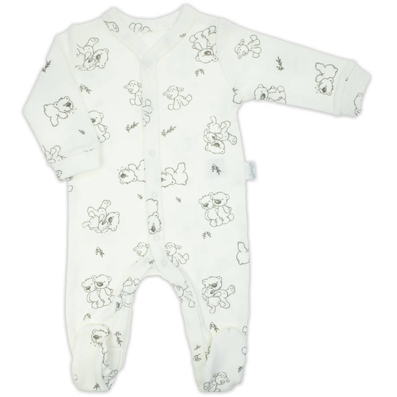 4700 02 Komplet wyprawkowy 4-częściowy nadruk "Basic" Nicol - ecru