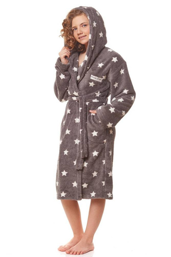 9157 Dream Star L&L Szlafrok dziecięcy - melange