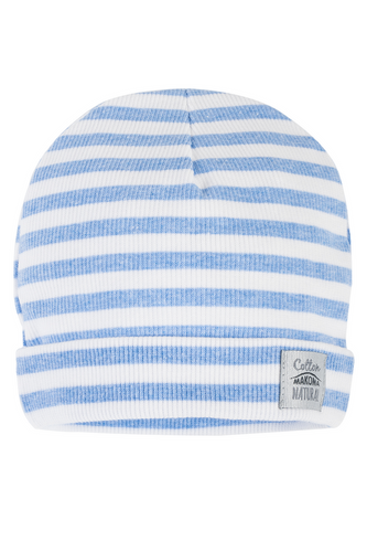 4247N "Greco" Czapeczka niemowlęca Makoma niebieski