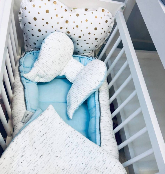 "Enzo" Belisima Kokon niemowlęcy z kołderką