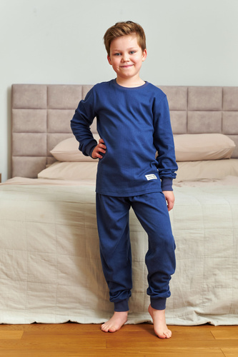 Piżama dziecięca 7351 Unisex Doctor Nap - navy blue