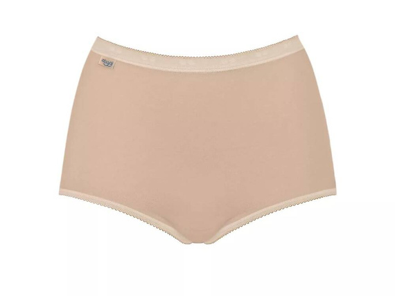 Basic + Maxi Figi Damskie Sloggi - beżowy