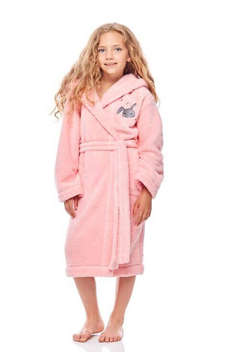 RB-003 Szlafrok dziecięcy L&L różany