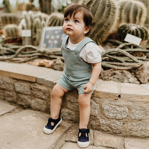 Pacific Eevi Ogrodniczki niemowlęce - zielony